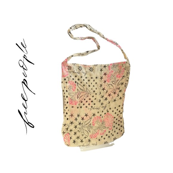 Free People Handbags - Free People Medium Reusable Shopping Tote Shoulder Bag